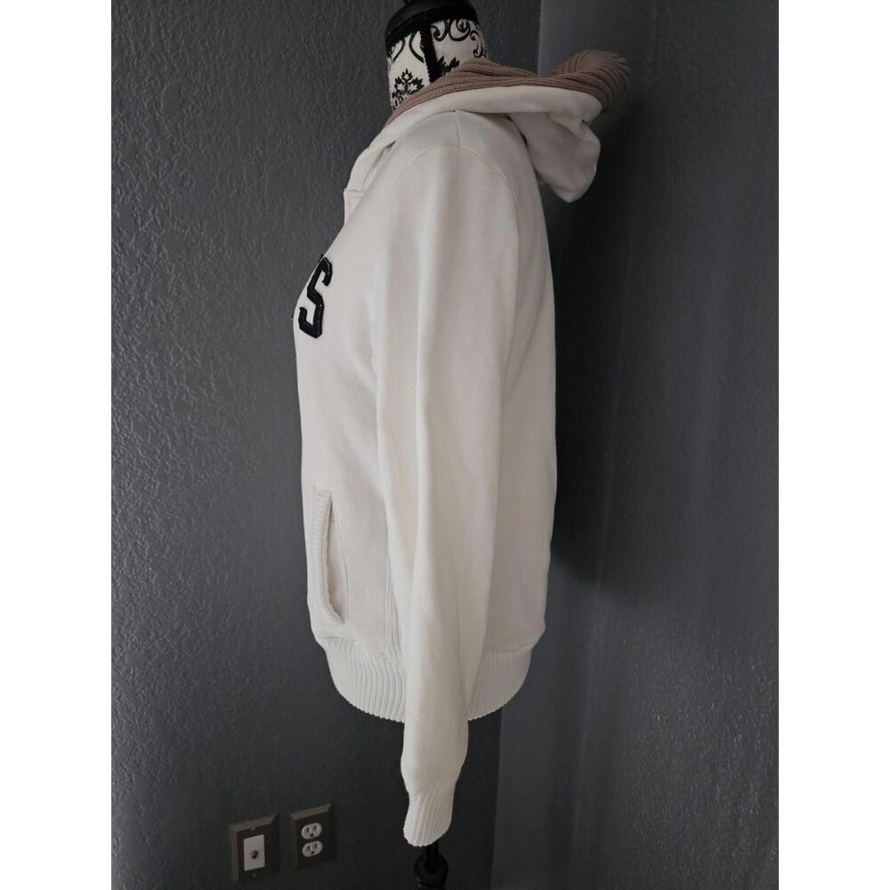 Women's New Orleans Saints Hooded Jacket Zip Up Heavy-Duty Size Small Football - Picture 11 of 14